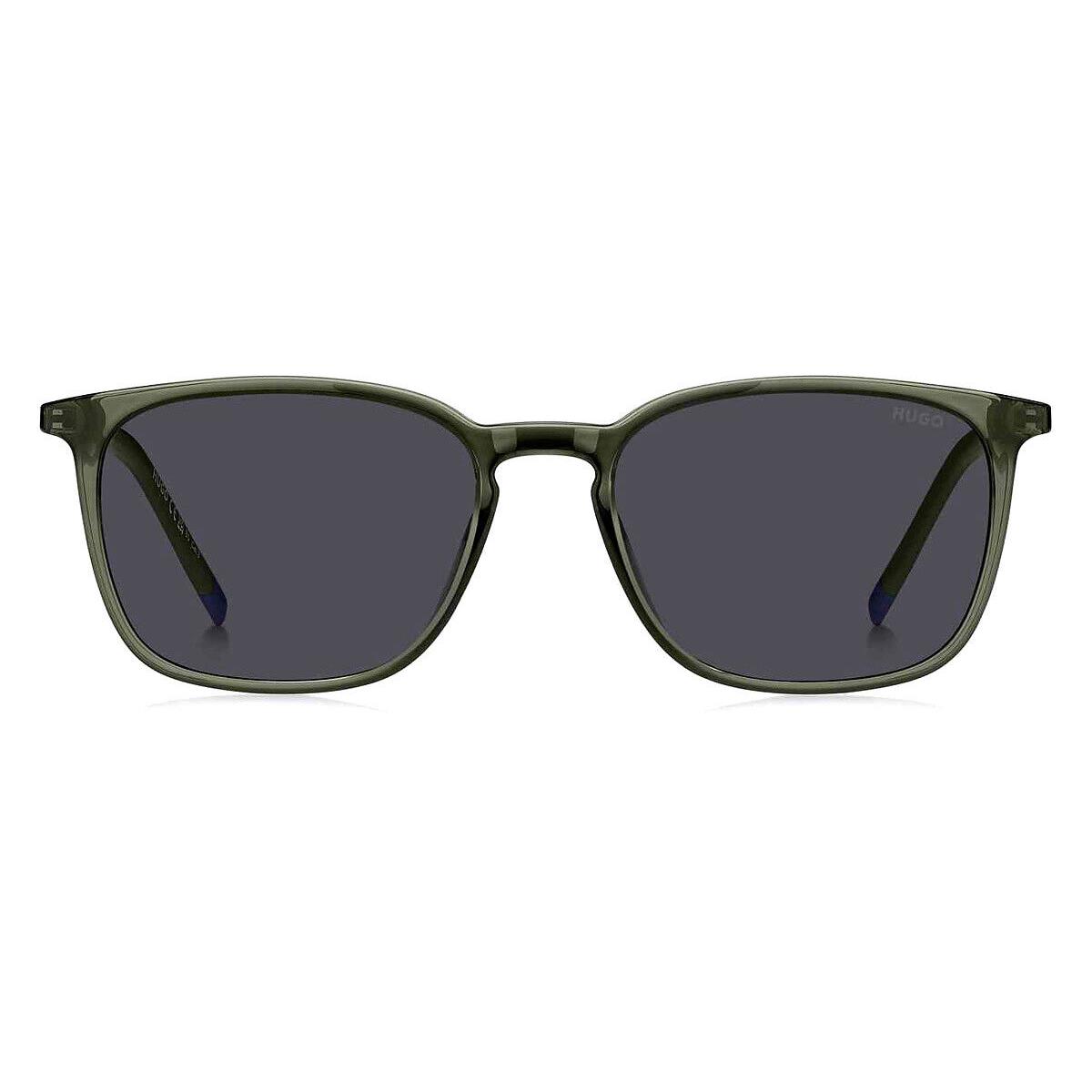 Hugo Boss Hhb Sunglasses Men Green / Gray 54mm - Frame: Green / Gray, Lens: Gray