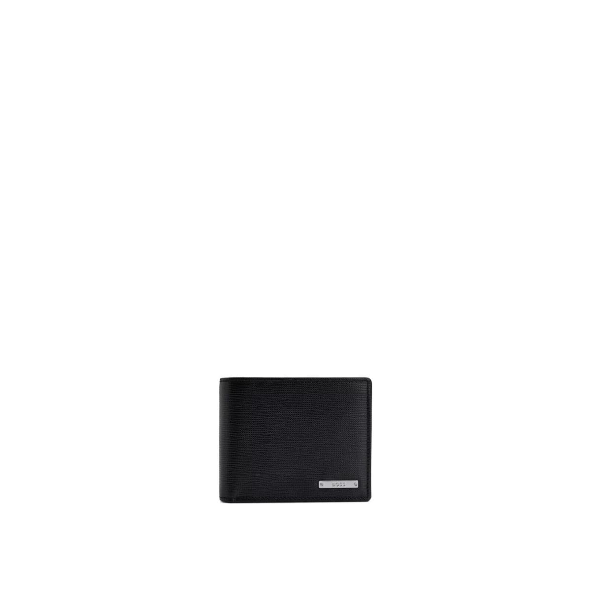 Hugo Boss Mens Wallet Black Gallerya Trifold 50470450001