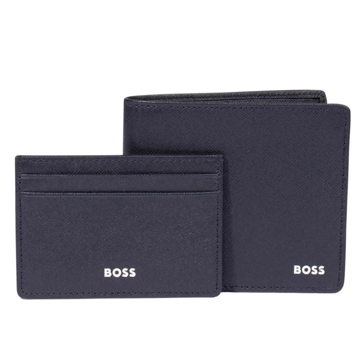 Hugo Boss Mens Wallet Navy Gbbm 8 CC S Card 50470824419