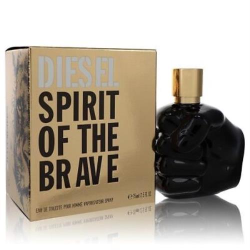 Spirit of The Brave by Diesel Eau De Toilette Spray 2.5 oz Men
