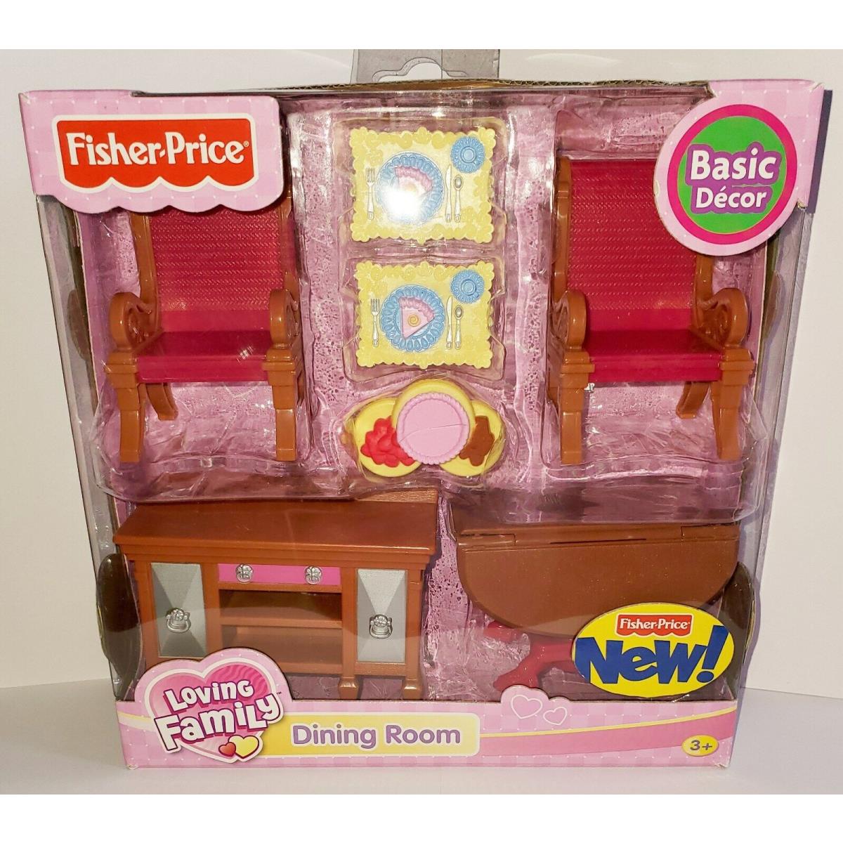 Loving Family Grand Doll House Play Set Dining Room Furniture Buffet Table