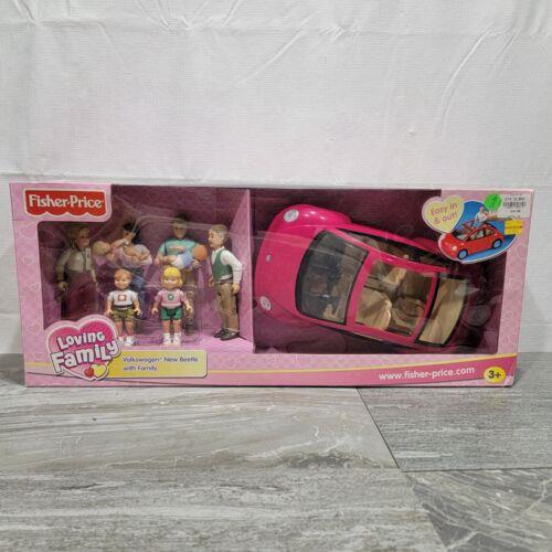 Fisher Price Loving Family Volkswagen Beetle with Family