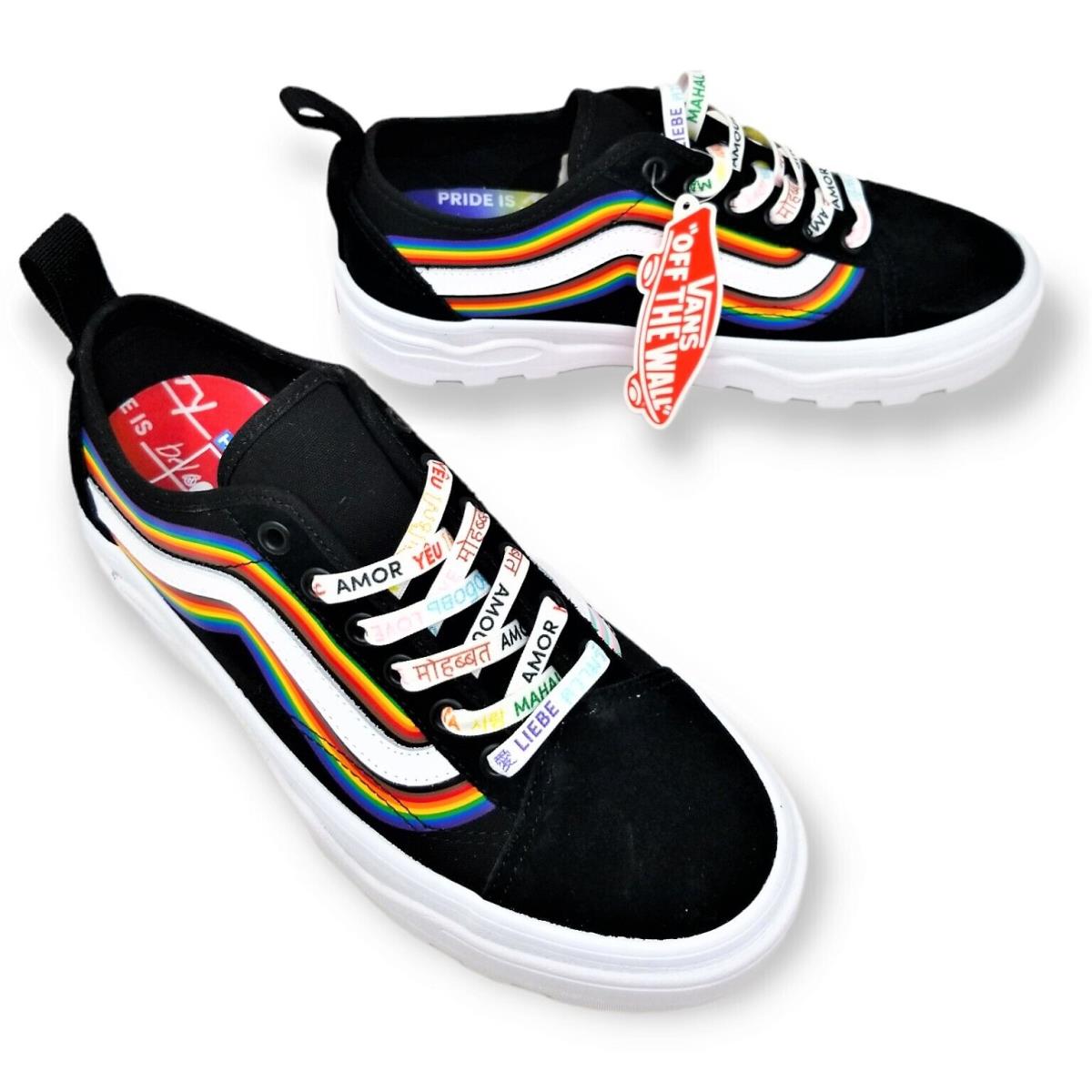 Vans - Sentry Old Skool - WC Pride Rainbow Sneaker - Black / True White