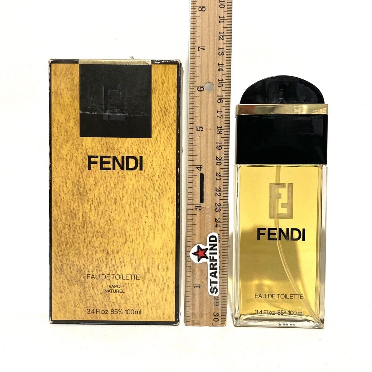 Fendi Perfume Eau De Toilette Natural Women Spray Classic 3.4oz 100ml Read See