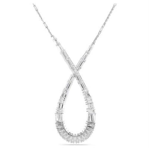 Swarovski Hyperbola Pendant Mixed Cuts Infinity White Rhodium Plated 5679438