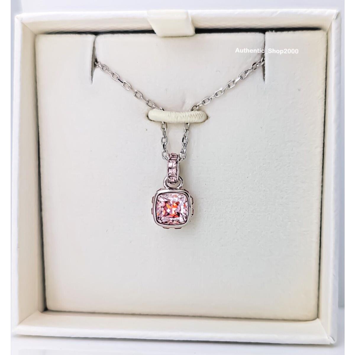 Swarovski Pink Crystal June Birthstone Jewelry Pendant Necklace 5652044