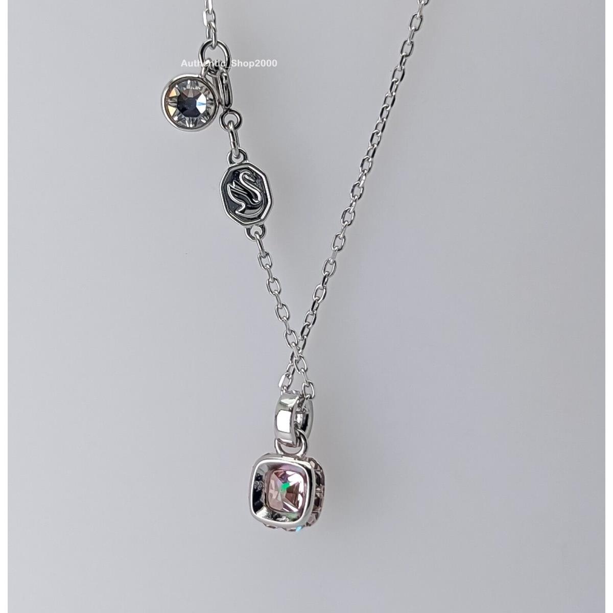Swarovski Pink Crystal June Birthstone Jewelry Pendant