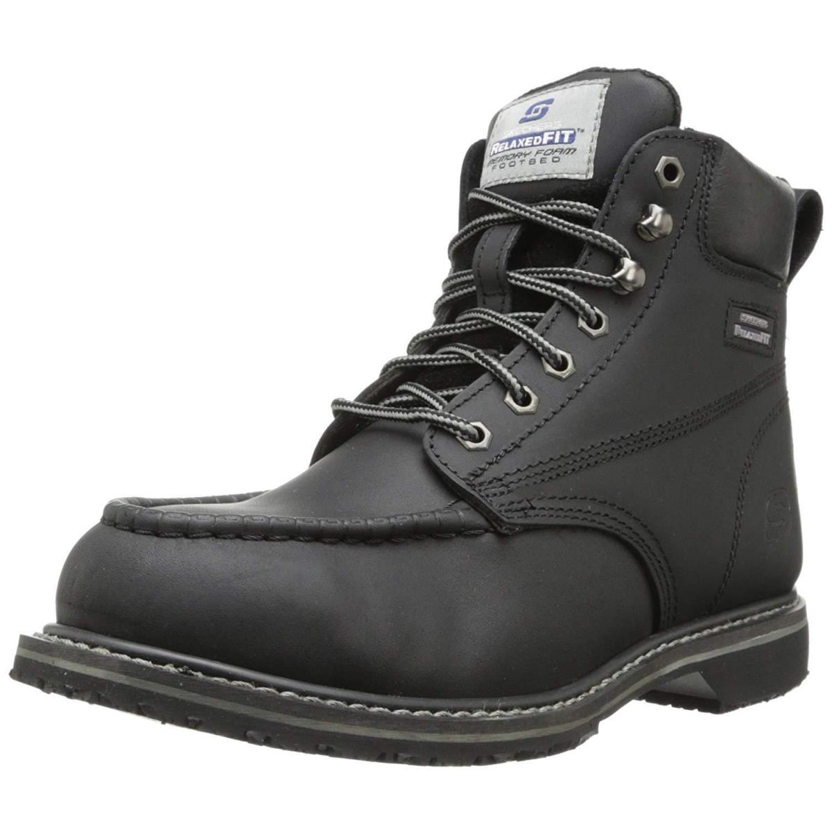 Skechers ON Site-torre Men`s Steel Toe Working Boots Size 11