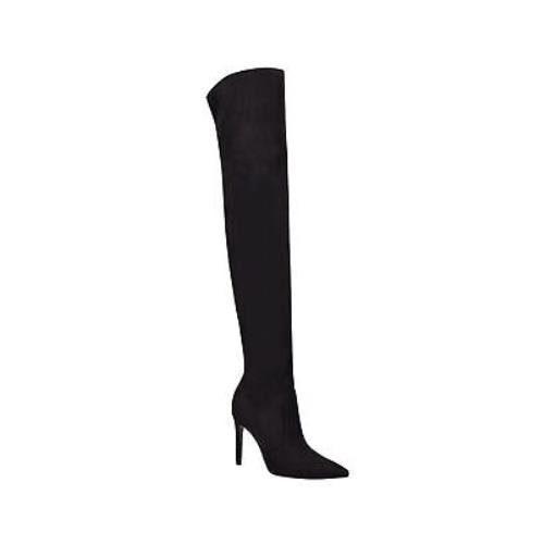 Guess Women s Bonis Over The Knee Dress Boots Women s Shoes Black 6.5 M
