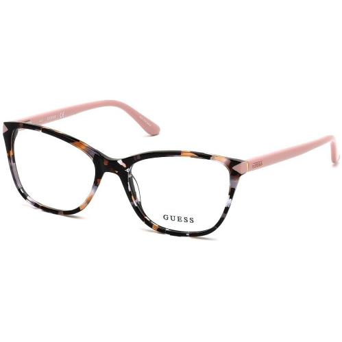 Guess GU2673 Tortoiseshell 055 Plastic Eyeglasses Frame 51-17-140 RX