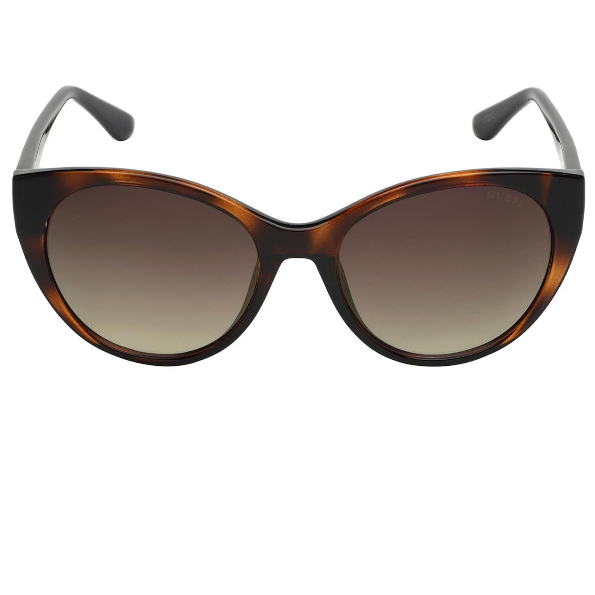 Guess Sunglasses GU-7594 52F Dark Havana - Black Print - Brown Gradient Lenses