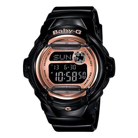 Casio Baby-g BG169G-1 Women`s Origin Whale Series Black Bronze Digital Watch