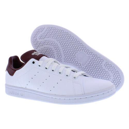 Adidas Stan Smith Mens Shoes - Cloud White/Cloud White/Shadow Red, Main: White