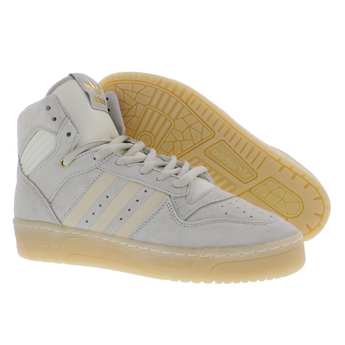 Adidas Rivalry Hi Mens Shoes Off White/Cream White/Easy Yellow