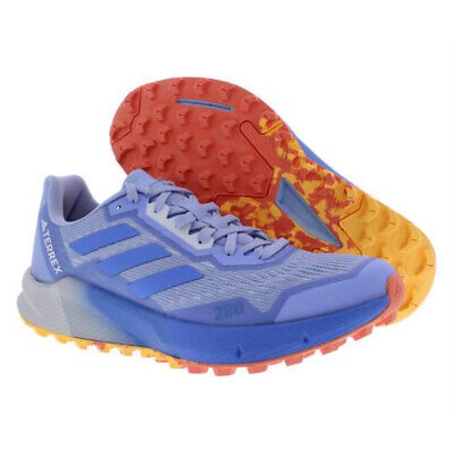 Adidas Terrex Agravic Flow 2 Womens Shoes - Blue Dawn/Blue Fusion/Coral Fusion, Main: Blue
