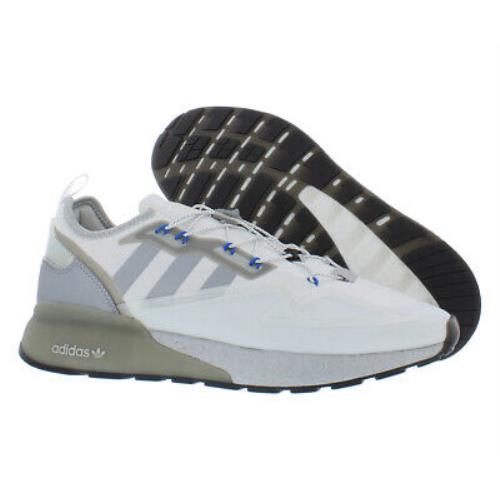Adidas Originals Zx 2k Boost Unisex Shoes - White/Silver Metallic/Core Black, Main: White