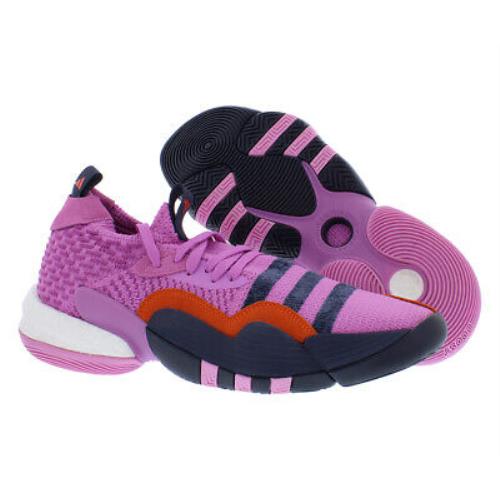 Adidas Trae Young 2 Unisex Shoes - Pulse Lilac/Shadow Navy/Impact Orange, Main: Purple