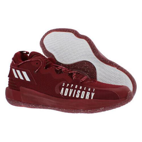 Adidas SM Dame 7 Extply Unisex Shoes - Maroon, Main: Red