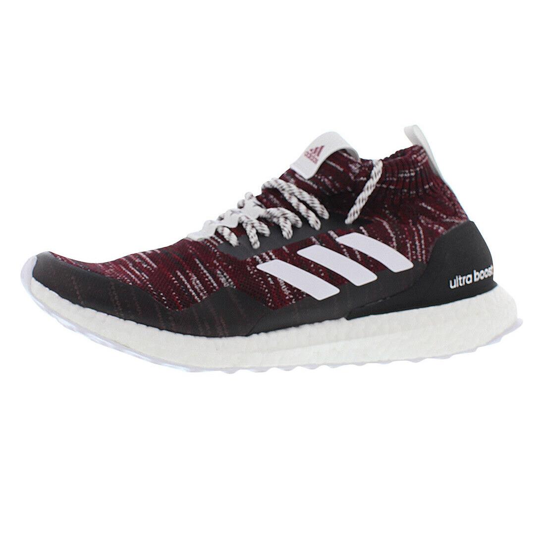 Adidas Ultraboost Dna Mid Mens Shoes - Maroon/White/Black, Main: Red