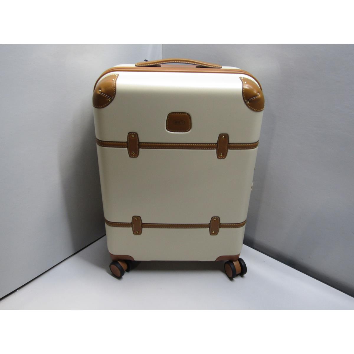 Brics Luggage 21 Carry On Bellagio 2.0 Ultra Light Rolling Suitcase - Cream