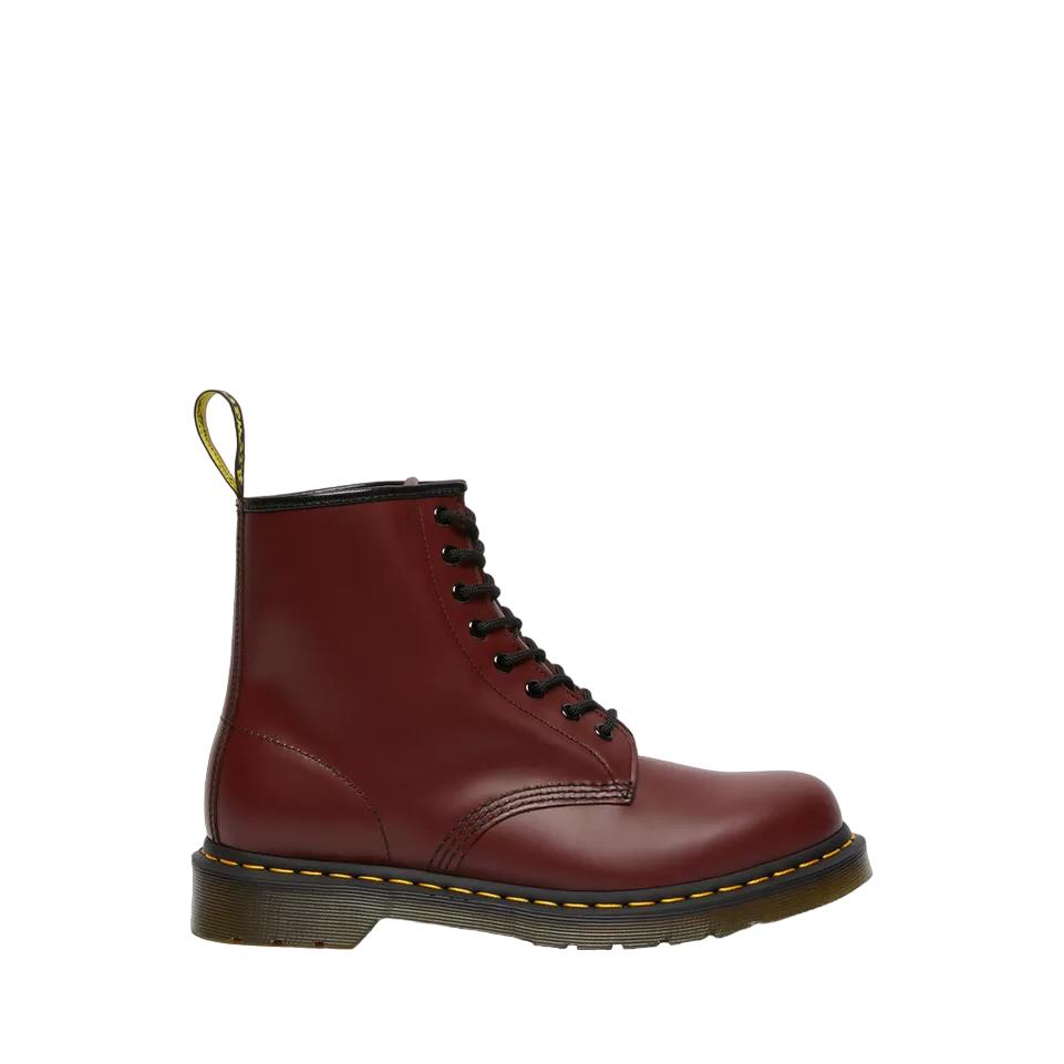 DR Martens Mens Boots Cherry Red 1460 Smooth Leather Lace UP R11822600 SK