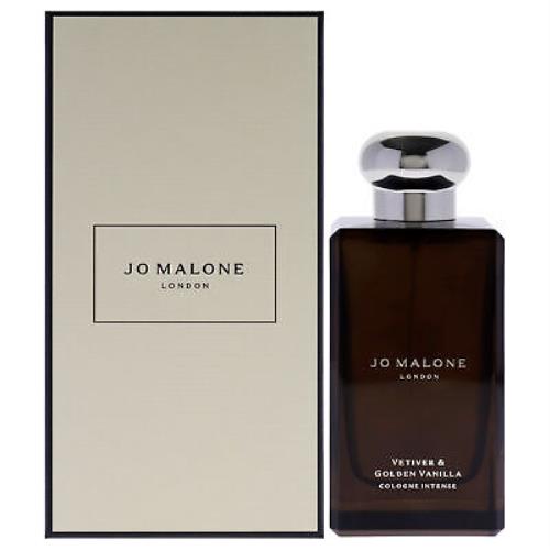 Vetiver and Golden Vanilla Intense by Jo Malone For Unisex - 3.4 oz