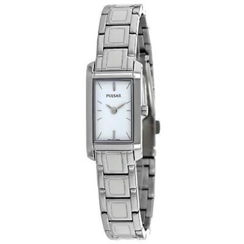 Pulsar Women`s Classic White Dial Watch - PEGF67