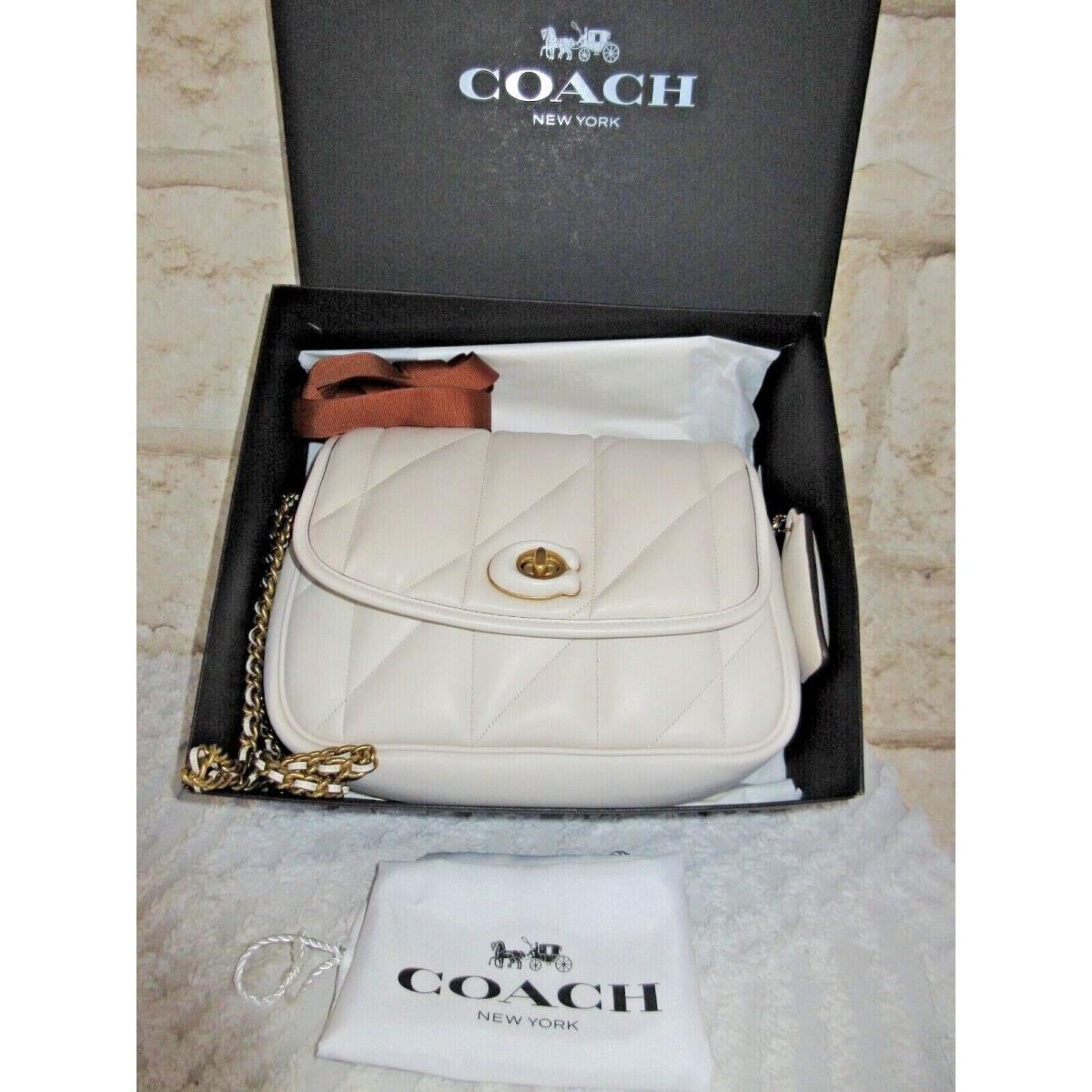 Coach Pillow Madison Shoulder Bag Pillow Quilting Chalk Med Bag Set Options Madison Quilted Pillow Chalk Leather MED