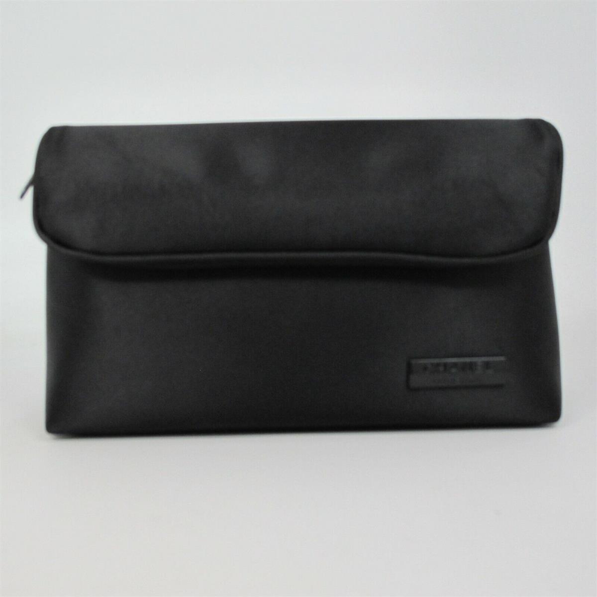 Chanel Parfums Black Satin Makeup Clutch Only See Notes