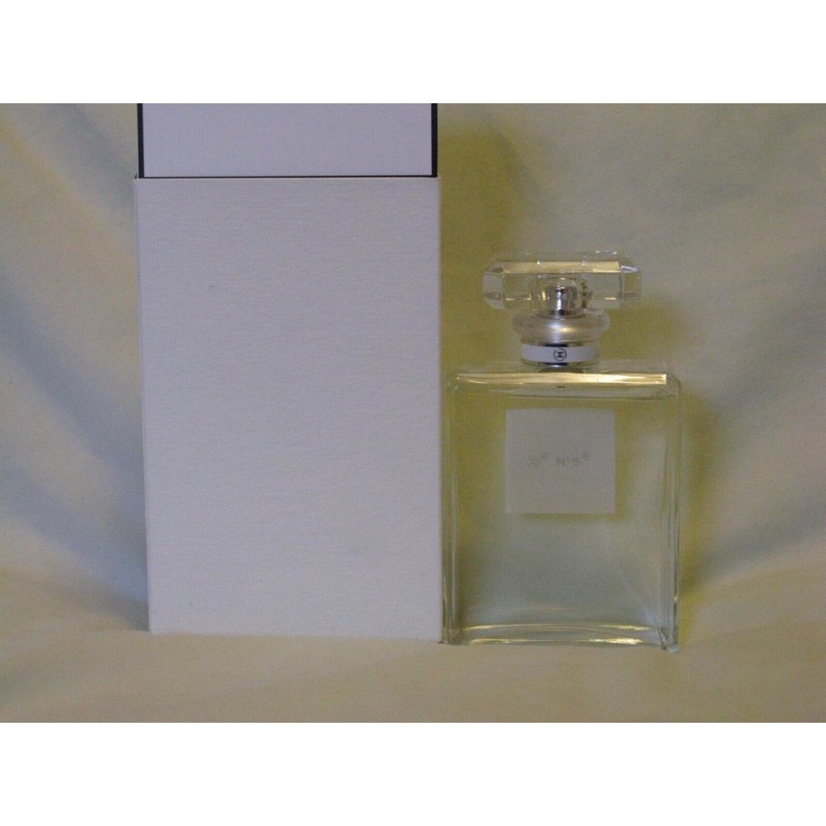 Chanel `no. 5 L`eau` Edt 3.4oz Spray Bottle Beautiful