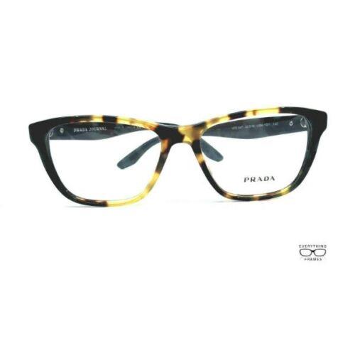 Prada Journal VPR04T U6M-101 Eyewear Optical Frame Havana Square