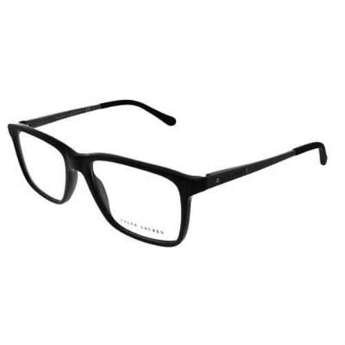Ralph Lauren RL 6133 5001 Black Plastic Rectangle Eyeglasses 54mm