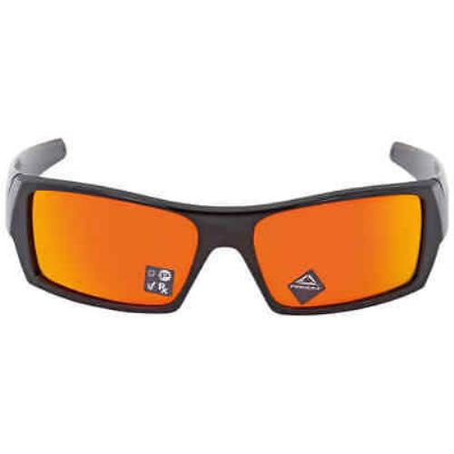 Oakley Men`s Gascan Sunglasses - Polished Black/prizm Ruby