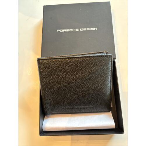 Porsche Design Voyager Leather Wallet Black