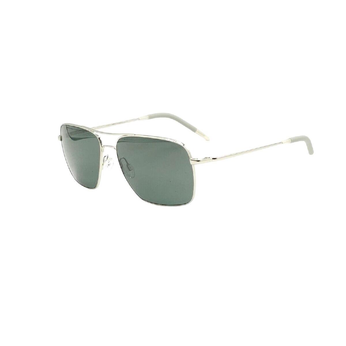 Oliver Peoples Ov1150S Clifton Sunglasses Silver/polarized Size 58 - Frame: Silver, Lens: Midnight Express