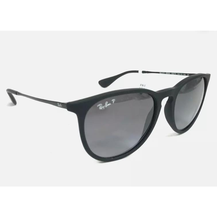 Ray-ban Erika Color Mix Aviator Sunglasses - Black Frame with Gray