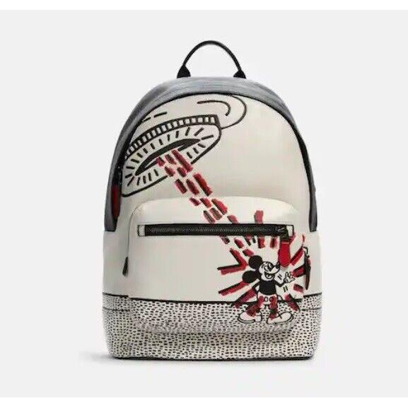 Coach Disney Mickey Mouse X Keith Haring West Backpack