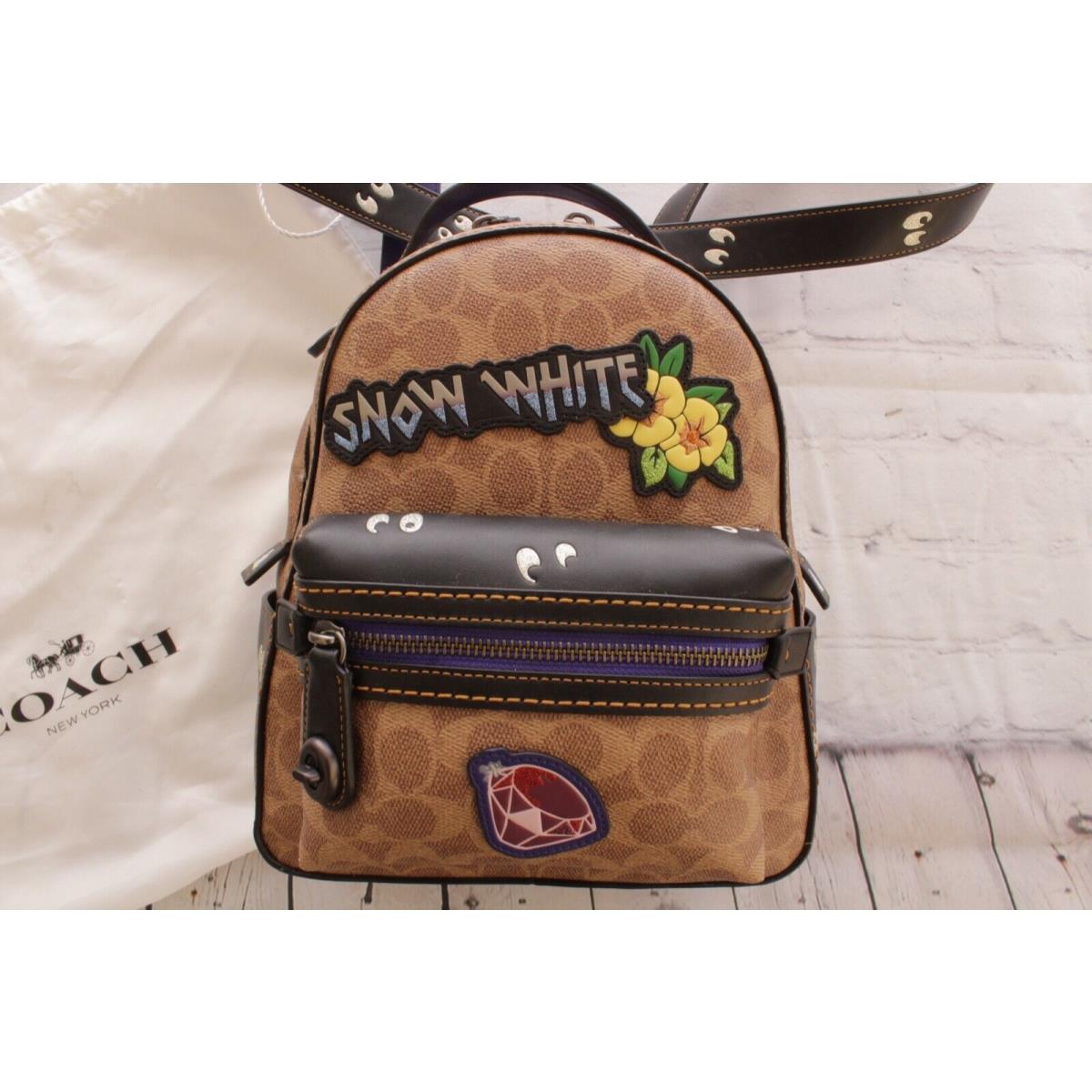 Coach X Disney Snow White Leather Dark Fairytale Backpack