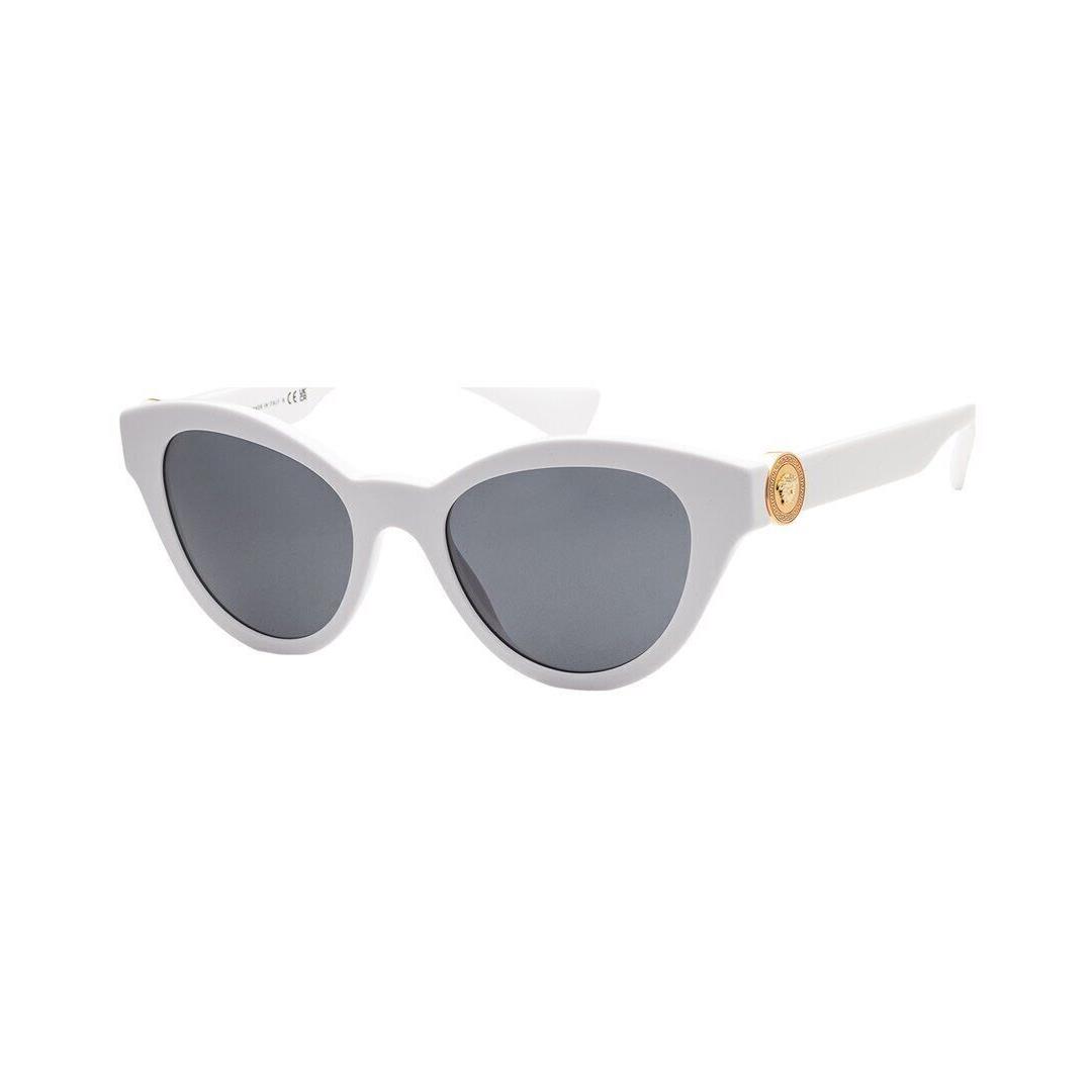 Versace VE4435-314-87-52 White Sunglasses