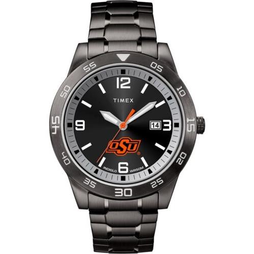 Women`s Oklahoma State University Watch Timex Sage Stainless Watch