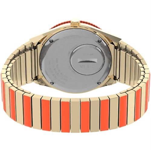 Timex watch  - Gold, Orange, Pink