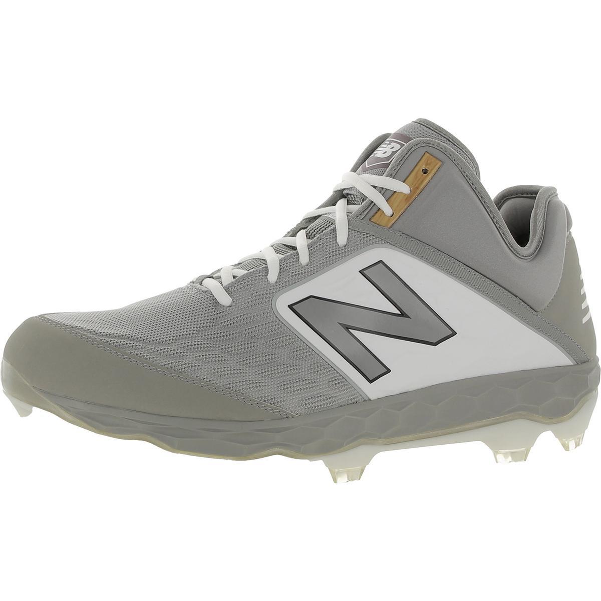 New Balance Mens Baseball Sports Trainers Cleats Sneakers Bhfo 5354 Gray