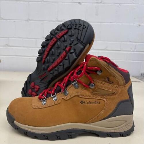 Columbia Newton Ridge Plus Waterproof Hiking Boot Women`s Size 9.5