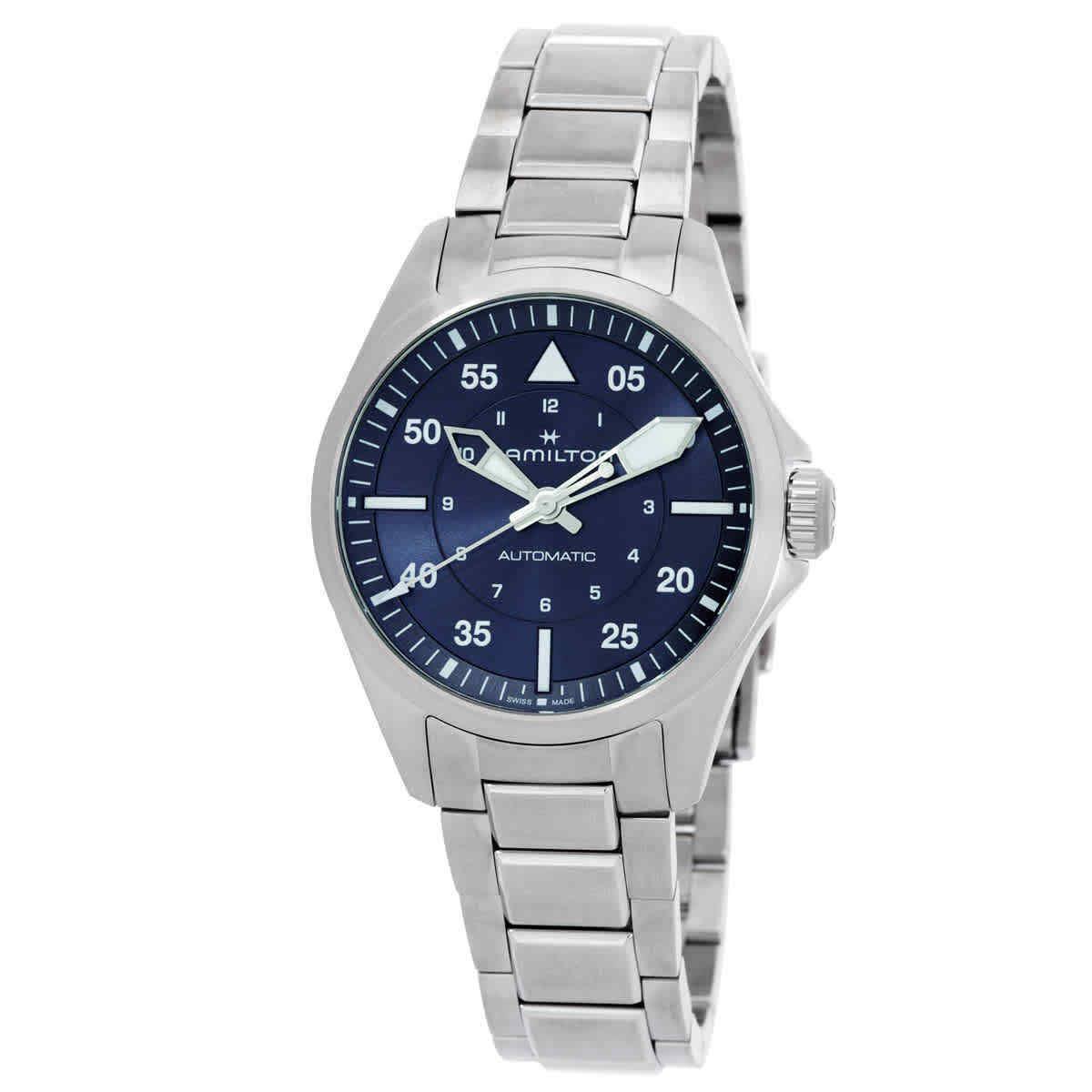 Hamilton Khaki Aviation Pilot Automatic Blue Dial Watch H76215140