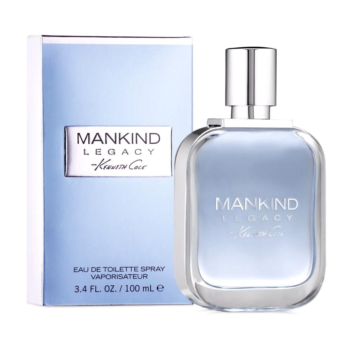 Mankind Legacy by Kenneth Cole 3.4oz Edt For Men Box