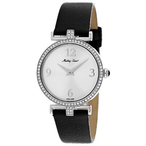 Mathey Tissot Women`s Gaia Silver Dial Watch - D587QAI