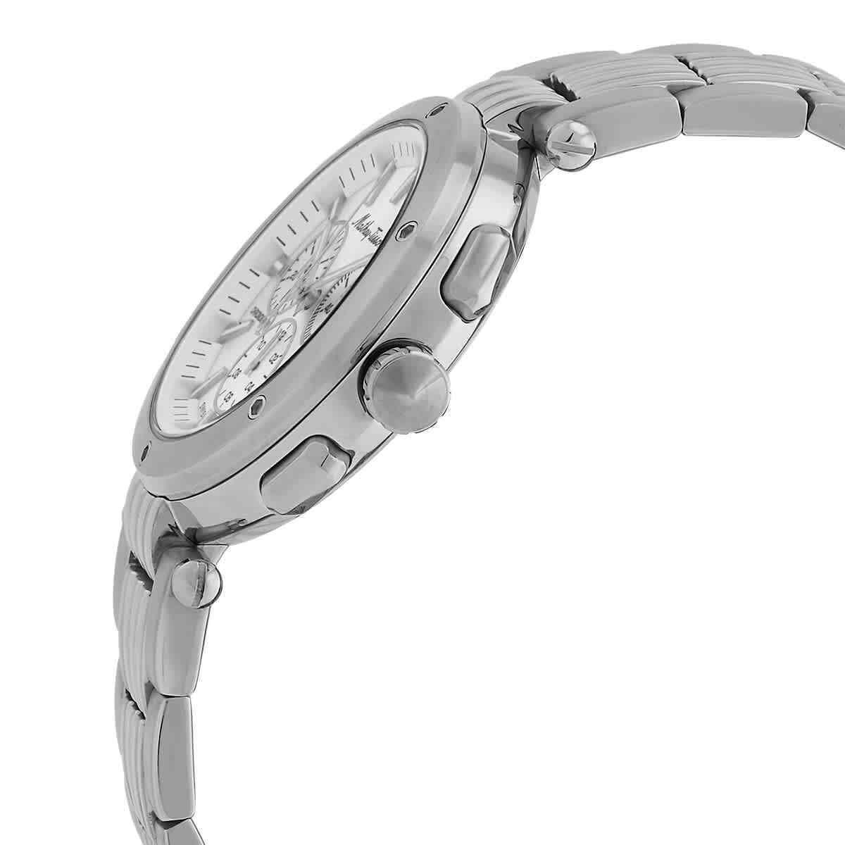 Mathey-tissot Neptune Chrono Chronograph Quartz Silver Dial Men`s Watch H912CHAI