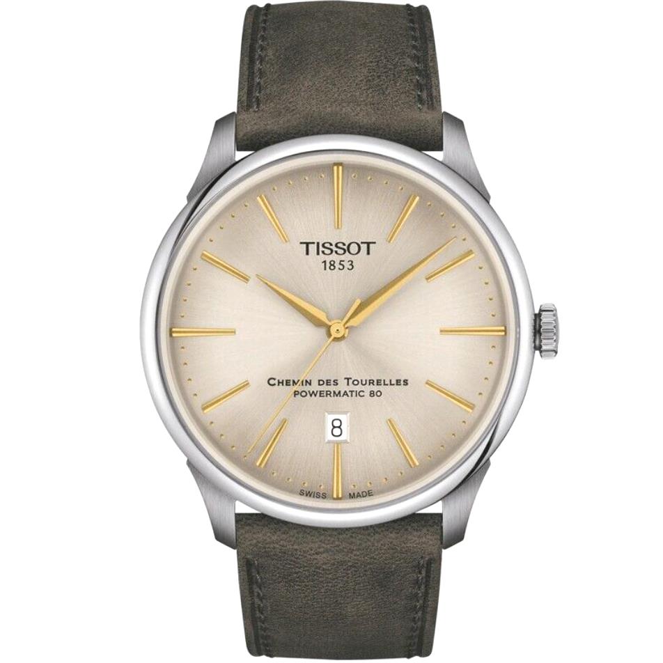 Tissot Prx T1394071626100 Chemin Des Tourelles Powermatic 80 Automatic Watch