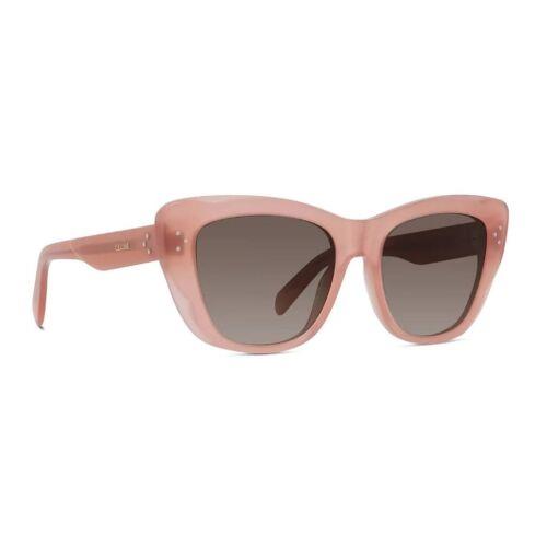 Celine Cat Eye Pink Sunglasses Celine CL40199I 74K Sunglasses