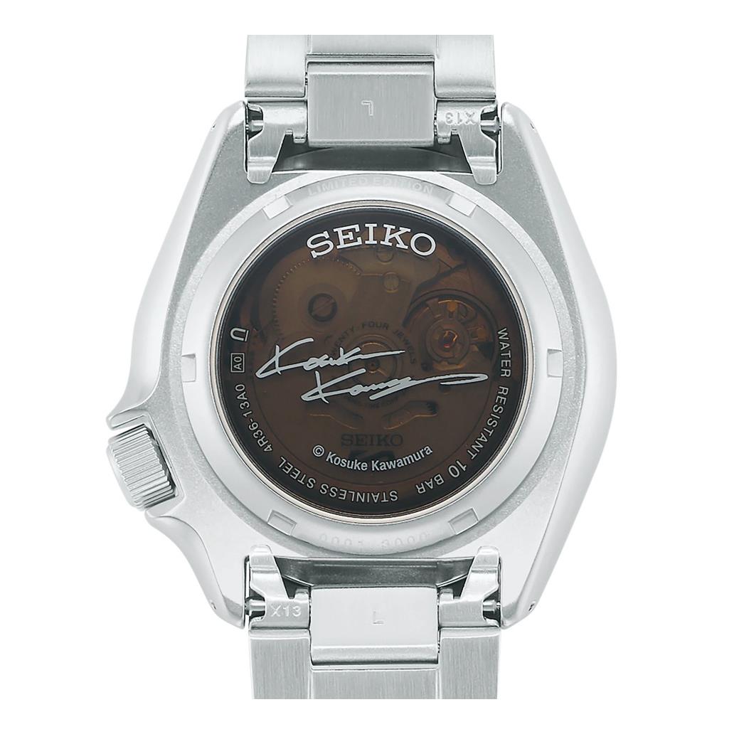 Seiko SRPJ41 5 Sport Kosuke Kawamura Limited Edition Steel 42.5 mm Men`s Watch